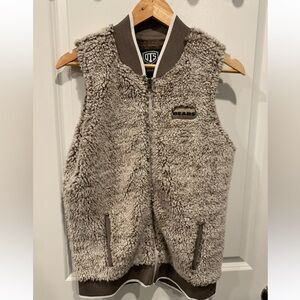 OTS NFL Chicago Bears Women's Sherpa Vest Medium